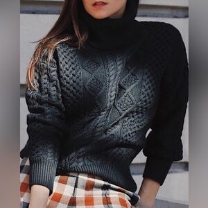 Suistudio Marino wool cable knit sweater